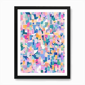 Sea Glass - Pink Art Print