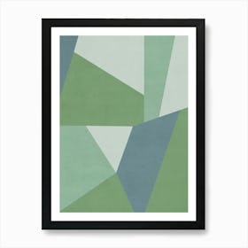 Abstract Geometric - Gb01 Art Print