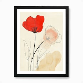 Red Poppies 1 Art Print