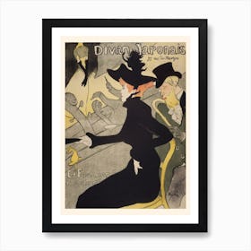 Vintage French Bar Poster, Toulouse Lautrec Art Print
