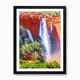 Ouzoud Falls, Morocco Majestic, Beautiful & Classic (2) Art Print