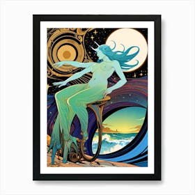 Mermaid 2 Art Print