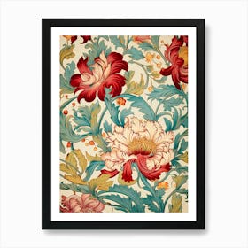 Floral Pattern 67 Art Print