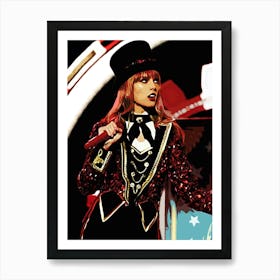 Taylor Swift 23 Art Print