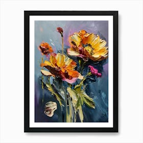 Flowers In A Vase 38 Art Print