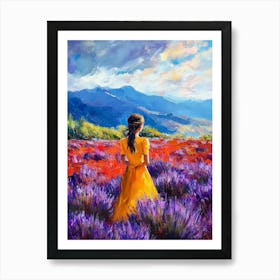 Impressionism Acrylic Oil Painting 1 Art Print