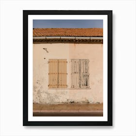 Yellow Wall France Art Print