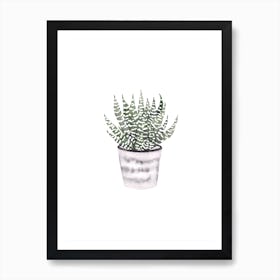 Potted Plant Art Print