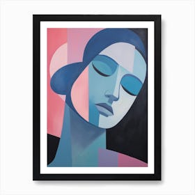 Abstract Of A Woman 15 Art Print