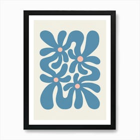 Funky Flowers 2 Art Print