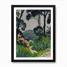 Walk In The Jungle Art Print