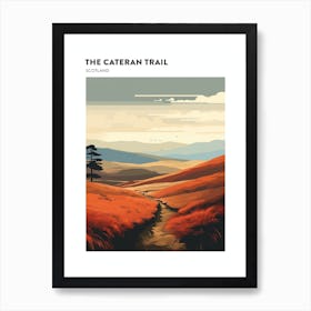 The Cateran Trail Scotland 2 Hiking Trail Landscape Poster Art Print