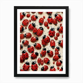 Ladybugs 1 Art Print