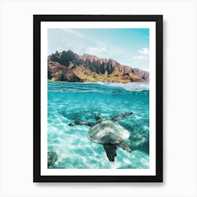 Sea Turtle Art Print