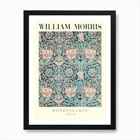 William Morris Honeysuckle Art Print