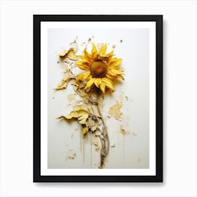 Sunflower 50 Art Print