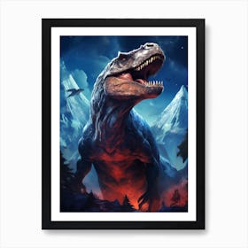 Tyrannosaurus Rex Art Print