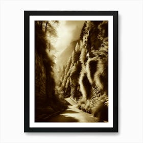 Road To Nowhere 6 Art Print