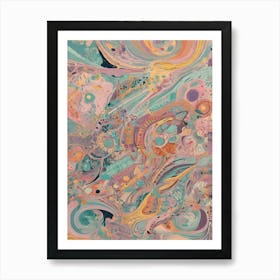 Abstract Painting 3 Art Print