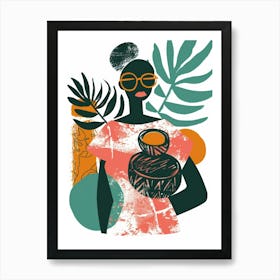 African Woman 161 Art Print