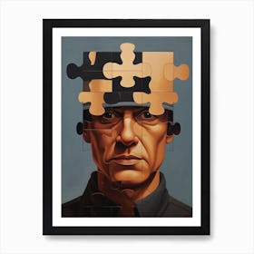 Jigsaw Puzzle Art Print