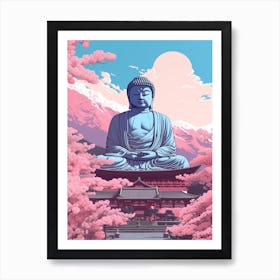 The Great Buddha Of Kamakura Japan Art Print