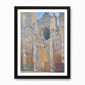 Rouen Cathedral, The Façade In Sunlight 1, Claude Monet Art Print