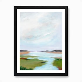 Lake Neuchatel Art Print