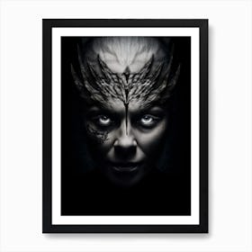 Mystique Of The Shadow Queen Art Print