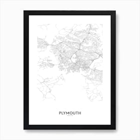 Plymouth Art Print