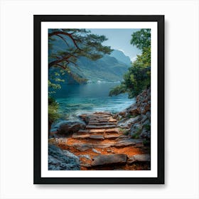 Path To The Sea Art Print