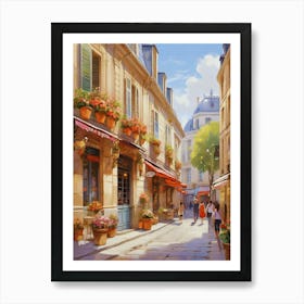 Paris Street 4 Art Print