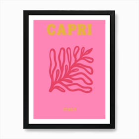 Capri Art Print