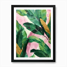 Tropical Leaves 21 Art Print