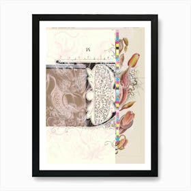 Daydream Sign Mix Floral+ Art Print