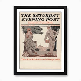 The Saturday Evening Post, November 24, 1906, Edward Penfield Art Print