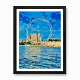 London Eye Art Print