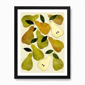 Pears Art Print