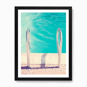 Swimming Simplicity Art Print