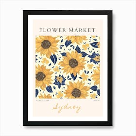 Flower Market 38 Art Print