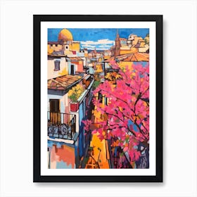 Mantua Italy 3 Fauvist Painting Art Print