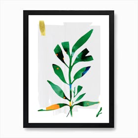 Green Botanical Art Print