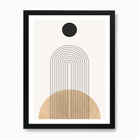 Symphony Of Lines Art Print