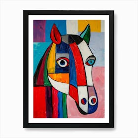 Horse Head 8 Art Print