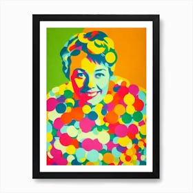 Maureen Stapleton Colourful Pop Movies Art Movies Art Print