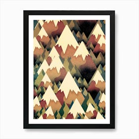 Mountain Forest Art Print