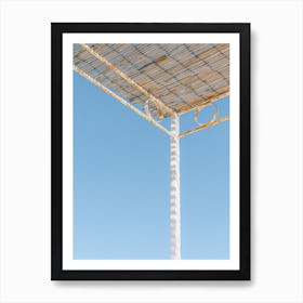 In The Shade Blue Sky Art Print