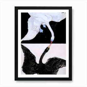 Hilma Af Klint Swans Art Print