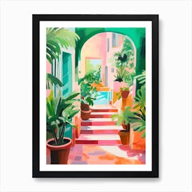 Summer Mediterranean Holidays 1 Art Print