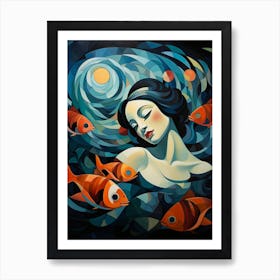 Dream Of Fishes Art Print